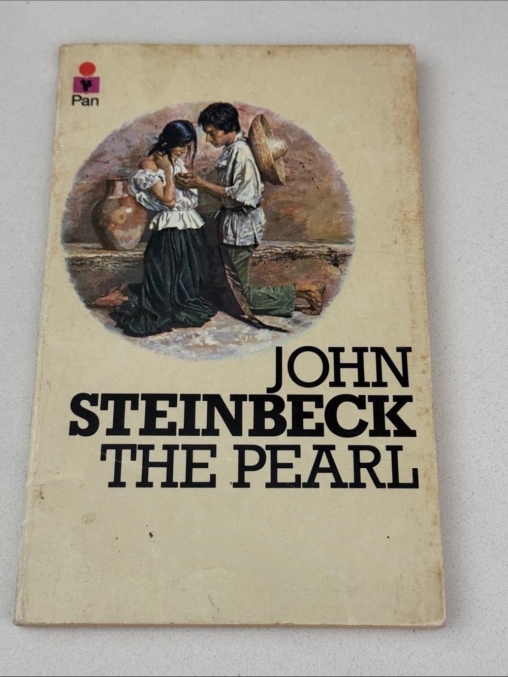 Vintage 1983 edition John Steinbeck The Pearl Paperback softcover book
